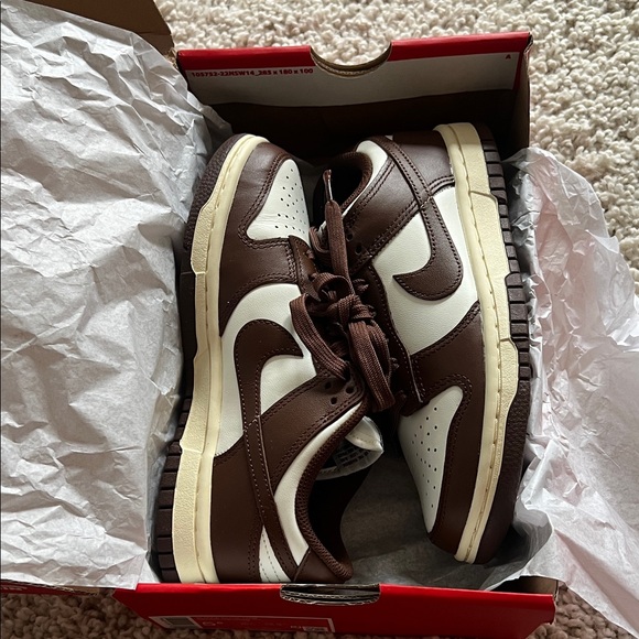 Nike Dunk Low NWT Sail Cacao - Picture 2 of 4